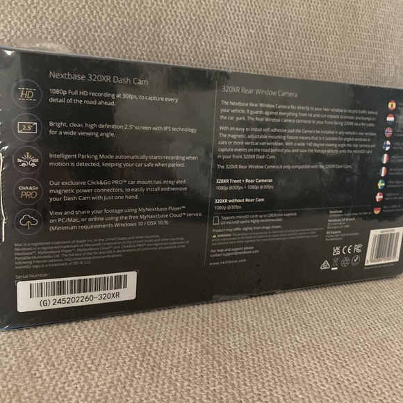 Nextbase 320XR Rear Cam Bundle - Picture 2 of 2
